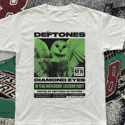 Vintage White deftones bird shirt Unisex S to 5XL ASL003 FREE SHIPPING
