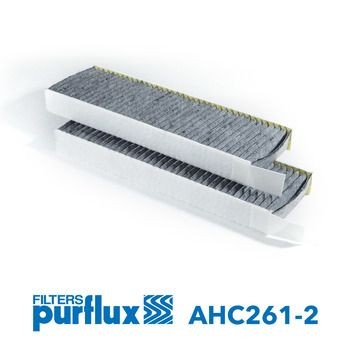 Purflux AHC261-2 Innenraumluftfilter Mit Aktivkohle Passt Zu: Ds Ds 5, Ds 7 Volv-image