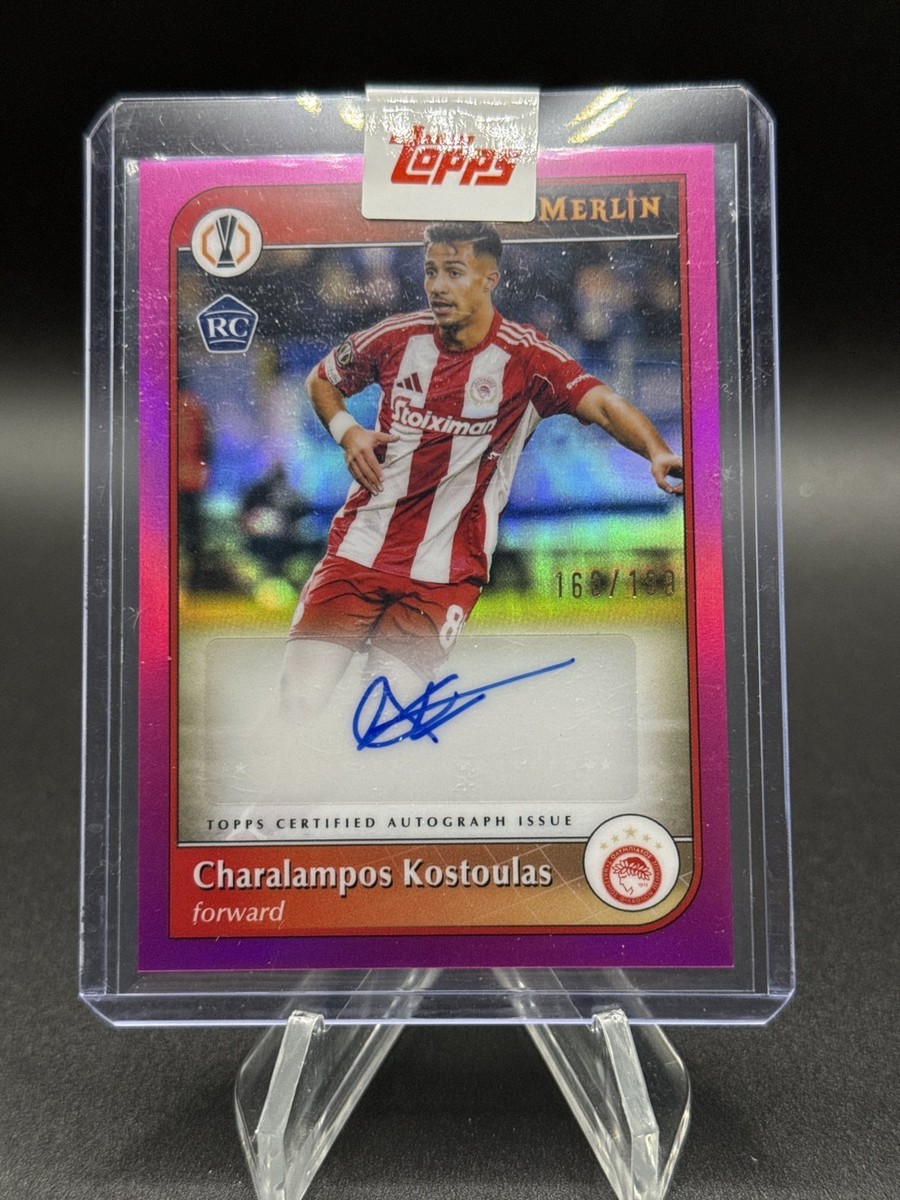 2024-25 Topps Merlin Uefa Club Competitions - Autographs