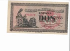 SPAIN: 2 PESETAS ASTURIAS AND LEON. YEAR 1936. NO SERIES. MBC+. SPECTACULAR.