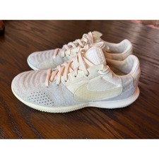 Nike Streetgato Soccer Shoes Mens 5.5 Sail White Excellent Suede DC8466-101