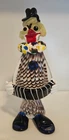 Murano Italy Hand Blown Art Glass Circus Clown Figurine