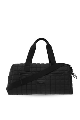 SAINT LAURENT Nuxx Black Quilted Duffle Bag New & Authentic | eBay