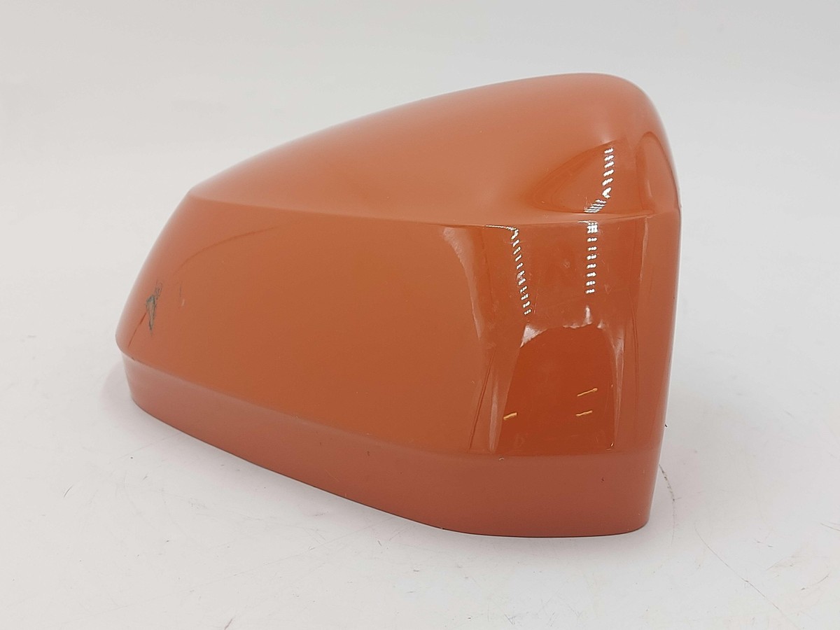 2020 Audi Q3 RH Right Door Mirror Cap Orange *Scuffed* 81A857528