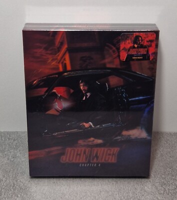 John Wick Chapter 4 - Fullslip Variante B - Steelbook NOVA MEDIA - NEU & OVP