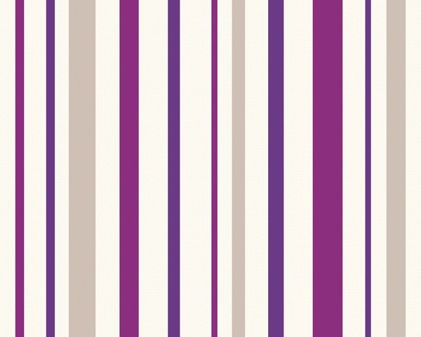 A.S. CréAtion Tapete Vlies Esprit 1417-29 Lila Grau Violett Stylisch Streifen-image