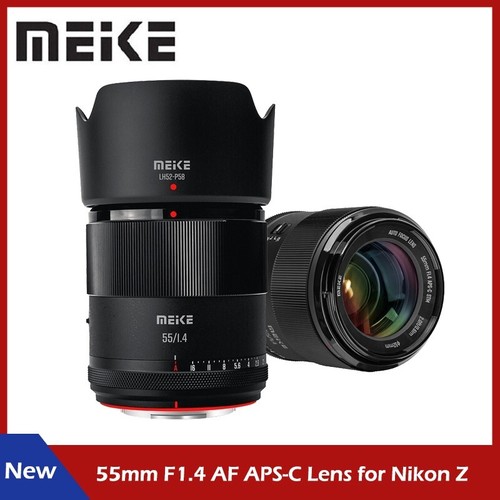 Meike 55mm F1.4 Auto Focus STM APS-C Camera Lens for Nikon Z5 Z50 Z6 Z6II Z7 ZFC