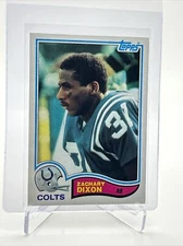 1982 Topps Zachary Dixon Rookie Football Card #14 NM-MT FREE SHIPPING