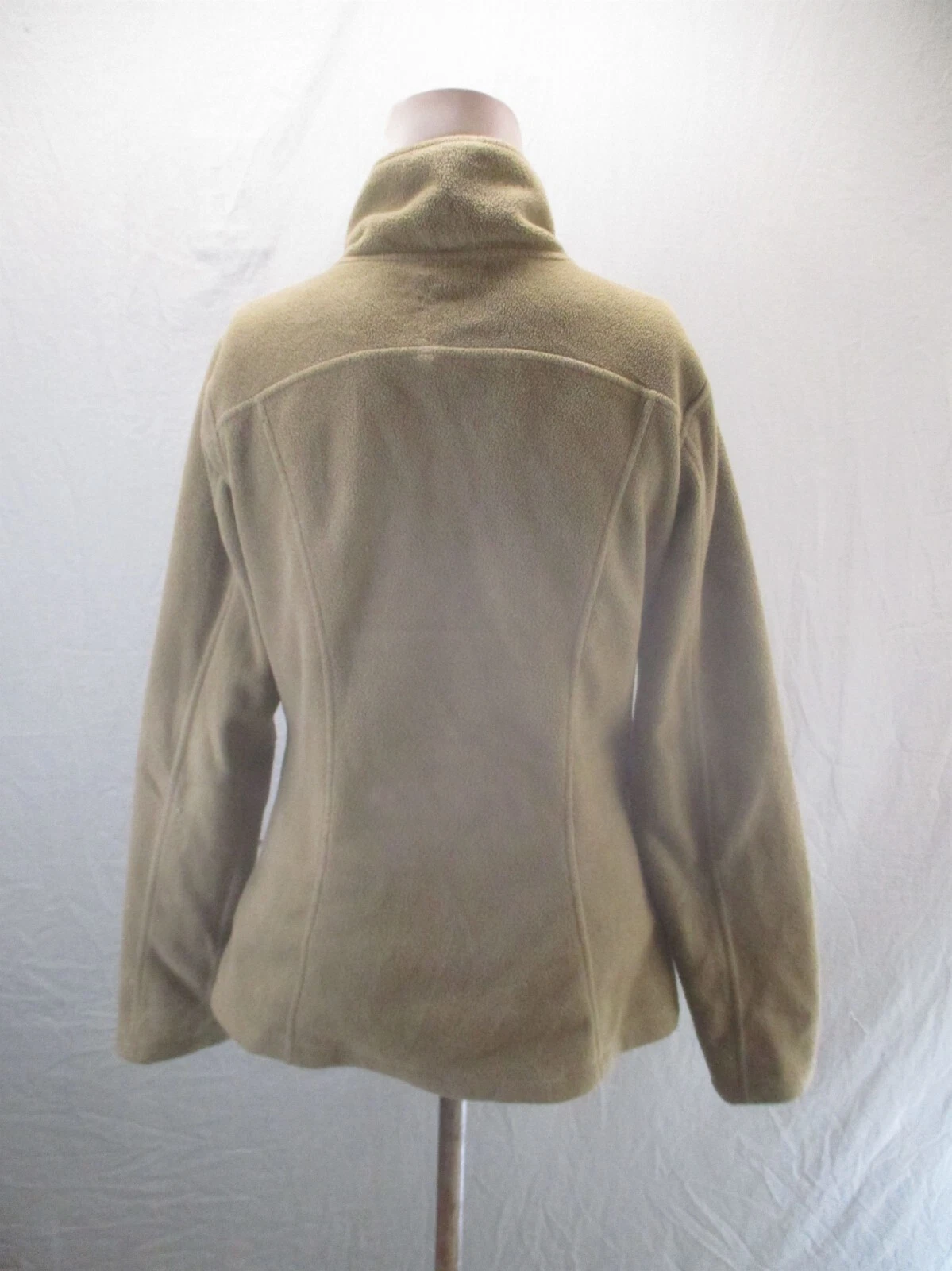 burton dryride full zip stand collar fleece athletic jacket