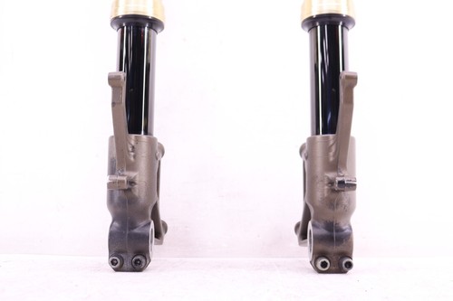 2007 06 07 KAWASAKI NINJA ZX10R 10R OEM FRONT FORKS TRIPLE TREE TUBE STR8* K256 - Picture 4 of 16
