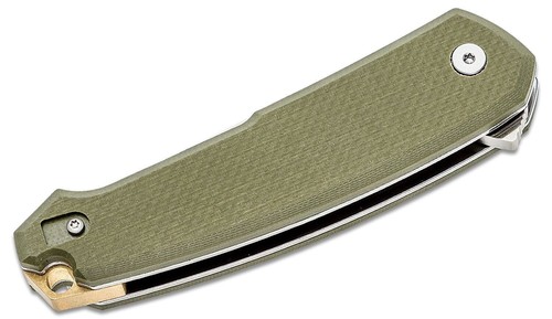 CRKT 5325 Tueto Assisted Flipper Knife 3.28" Blade 3.50 oz OD Green G10 Handles - Picture 2 of 4