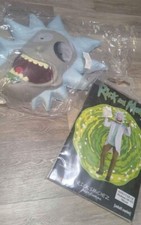 rick  morty rick sanchez mens medium costume with mask