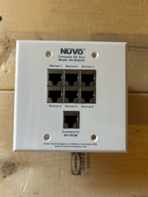 Nuvo Concerto EZ Port Multi-Connection Hub, NV-I8GEZP