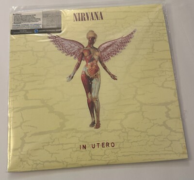 NIRVANA-IN UTERO-2009 LIMITED EDITION ORG 033 VINYL-RTI PRESSED-180 GRAM-SEALED