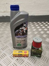 ROCK OIL 10W/40 ENGINE OIL,OIL FILTER, SPARK PLUG ,SERVICE KIT FOR SUZUKI GN125