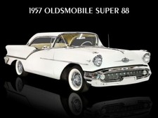 1957 Oldsmobile Super 88 New Metal Sign: 12x16" - Ships Free