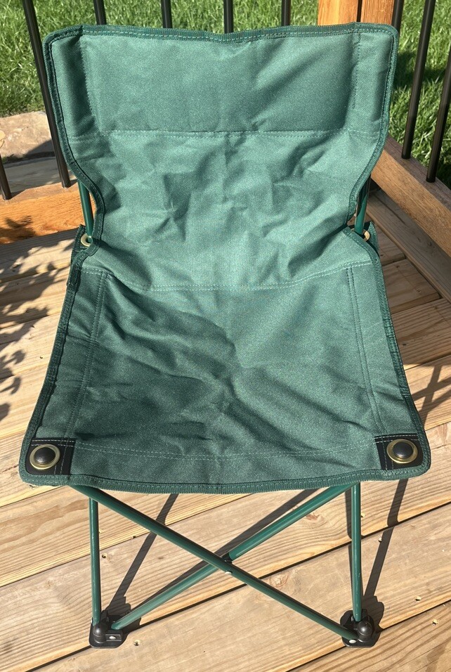The Masters GOLF CHAIR Green Folding With Sleeve Bag AUGUSTA NATIONAL