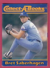 1990 Collect A Books -- Bret Saberhagen -- Royals -- Box 732