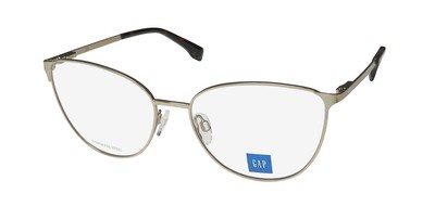 NEW GAP VGP019 EYEGLASS FRAME 55-16-140 METAL & PLASTIC GOLD WOMENS FULL-RIM