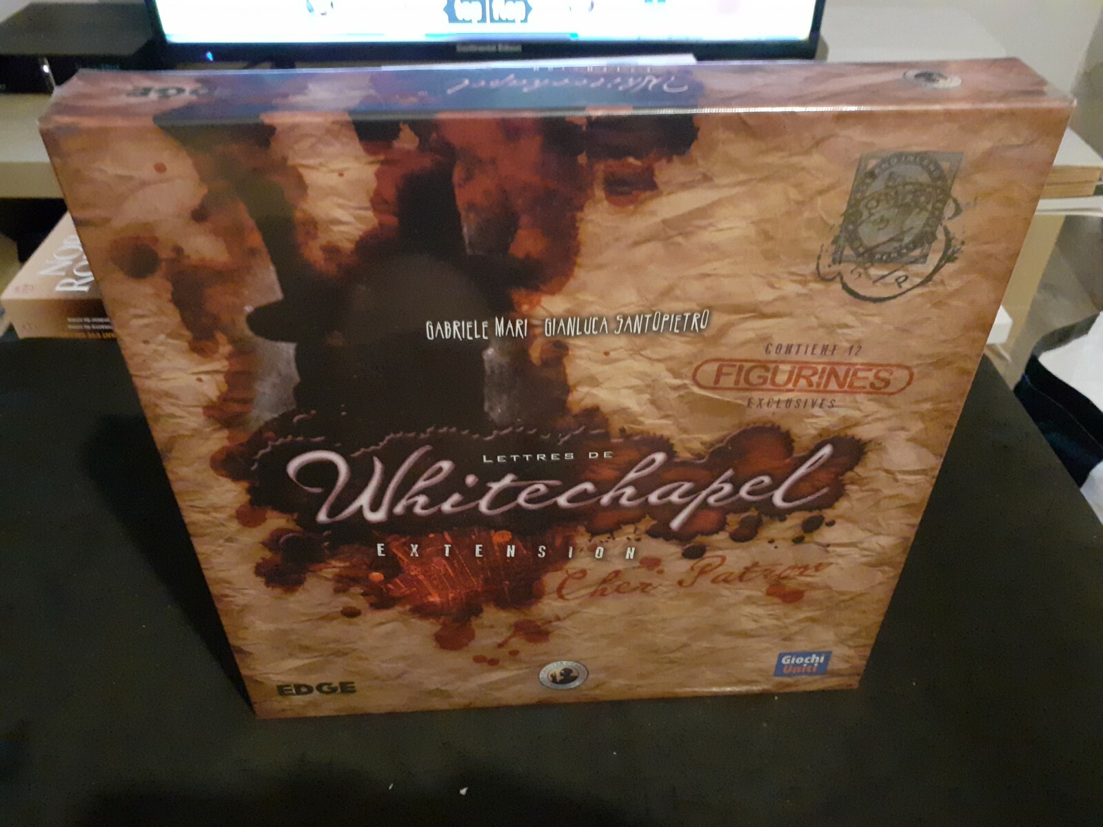Lettres de Whitechapel Cher Patron extension jeu de plateau Edge jeu de stratégie expert