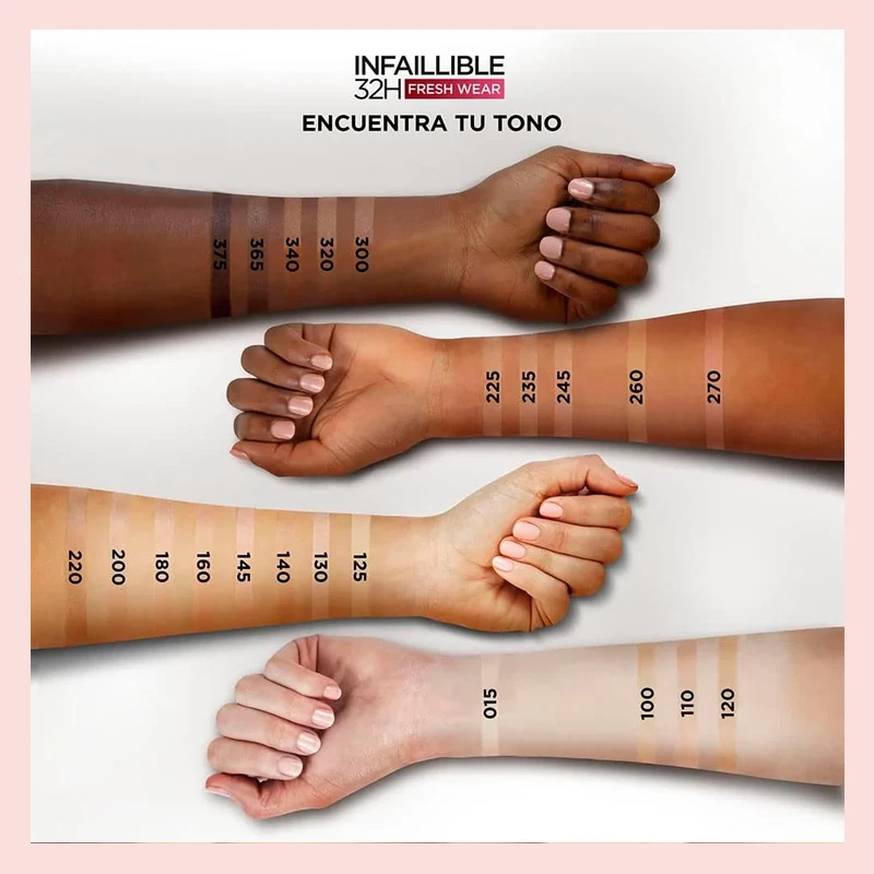 L'Oreal Paris Infaillible 32H Fresh Wear SPF 25 Foundation 132 Warm Undertone - image 4 of 4