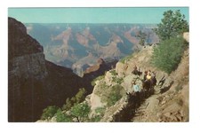 Bright Angel Trail Grand Canyon National Park Arizona Vintage Postcard AF180
