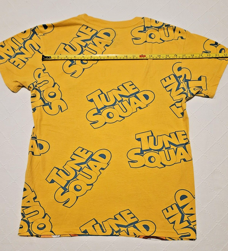 Space Jam T-Shirt Boys M Short Sleeve Looney Tunes Tune Squad New Legacy Yellow - 第 16/17 張圖片