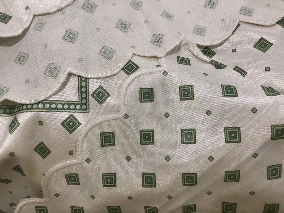 Hecho en Italia Nuevo Misto Seta 50% Seda Italiano 104”x104” Ropa de cama de lujo Foto 4 de 4