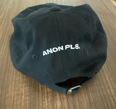 NEW RARE Deuxmoi Anon Pls Hat Cap Adjustable Gossip Site  display picture 3