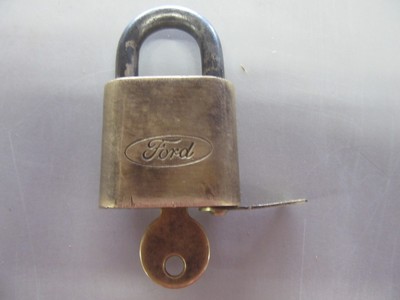 Vintage Ford Lock With Key Ebay