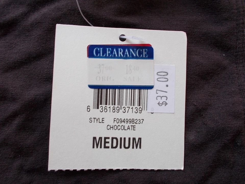 NEW Alfani Intimates Chocolate Brown Lace Cami Camisole Size Medium - Image 2 of 4