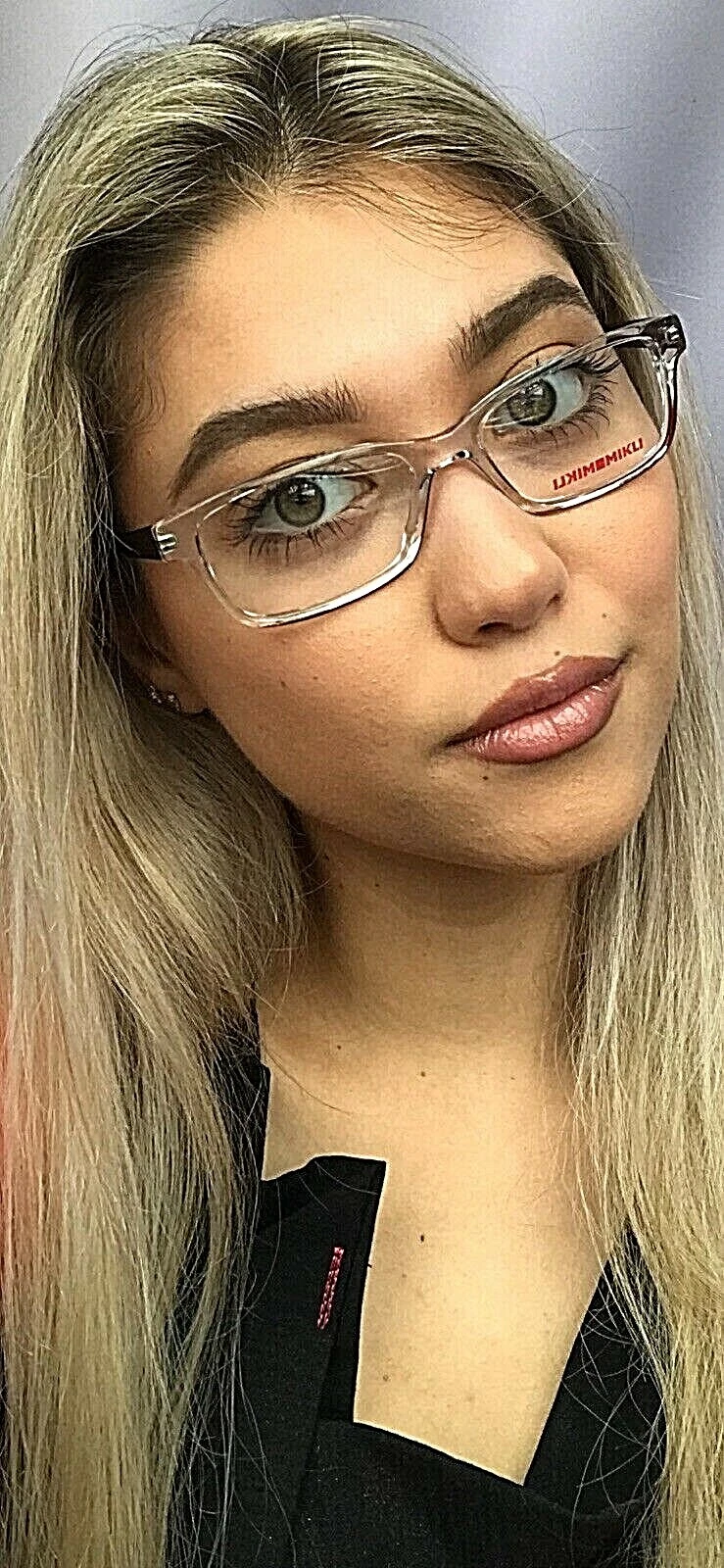 New Mikli by ALAIN MIKLI ML251 Clear Red Women's Eyeglasses Frame