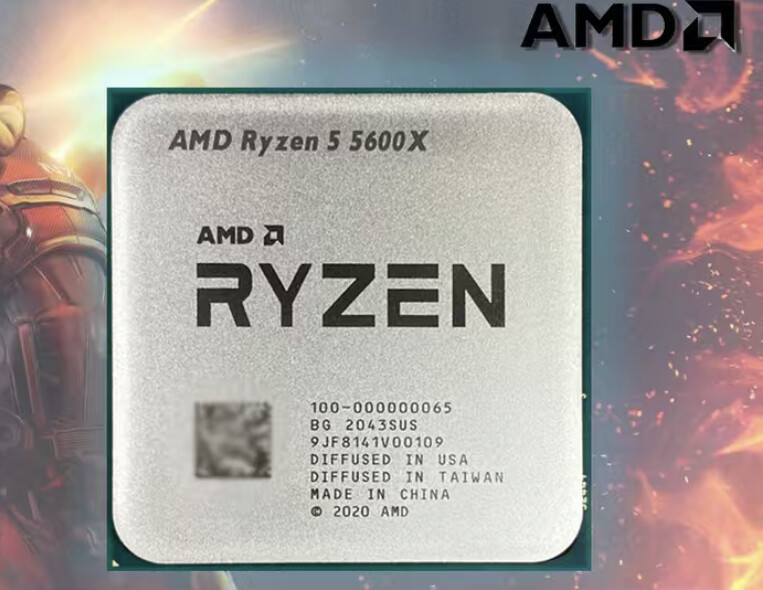 AMD R5 5600X CPU Processors AM4 65W DDR4 For GAMING