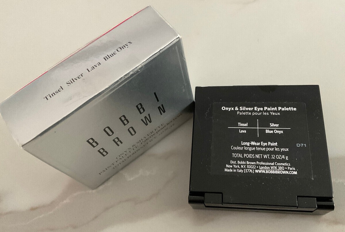 Bobbi Brown Onyx & Silver Eye Paint Palette | eBay