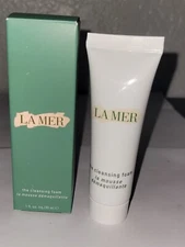 La Mer The Cleansing Foam Face Cleanser 1 oz / 30ml New