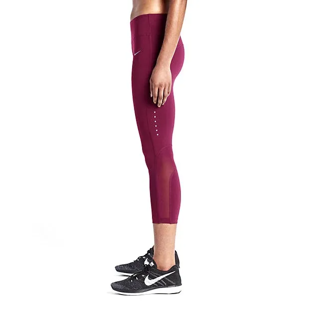 NEW Nike Power Epic Lux Women's Running Crops Tight Pants Dri-FIT 644943  SMALL