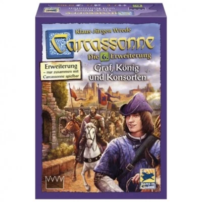 Carcassonne - Graf, König und Konsorten - Die 6. Erweiterung - deutsch - Bild 1 von 2