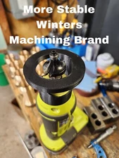 Ryobi P531 Router Guard Base Plate 2.750" OD, CUSTOM SIZES AVAILABLE