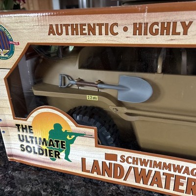 Ultimate Soldier Land/Water Recon Vehicle Schwimmwagen w/ MG-34