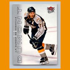 J.P. Dumont #84 2009-10 Ultra Nashville Predators Hockey Card NHL