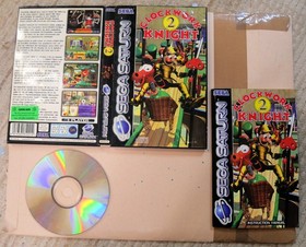 Sega Saturn Clockwork Knight 2 Complete inc Manual