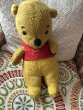 Vintage 1960’s Walt Disney Winnie The Pooh Plush Toy J. Swedlin Inc. GUND ❤️
