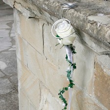 Kirchenbankschmuck Bankanhänger Gangdekoration Hochzeit m Orchideenröhrchen #14