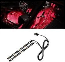 Usb Car Led Strip Light 12v Under Dash Ambient Interior L Size Usbcolor Red