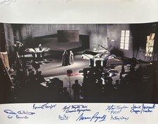 Star Wars A New Hope UK Crew Signed 16x20 Photograph 8 Signers! Beckett