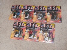 7 1994 Star Trek Playmate Generations Action Figures Lot - All Different