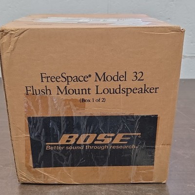 Bose FreeSpace Model 32 Flush Mount Loudspeaker White Wired 70v 172265-2119