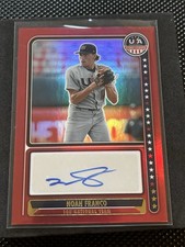 Panini 2024 Stars & Stripes Autograph Rookie Red Noah Franco 18U #NTS-NF /99