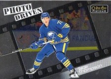 Tage Thompson 2023-24 O-Pee-Chee Platinum #PD-12 Photo Driven Buffalo Sabres