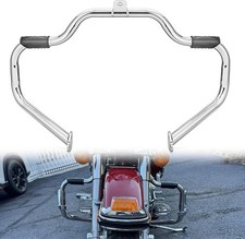 Front Engine Guard Highway Crash Bar Mustache Fit for Harley, Chrome